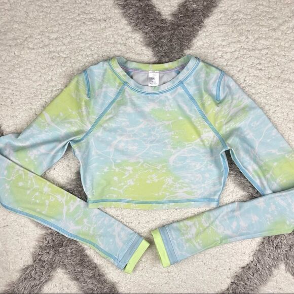 Girls Ivivva Cropped Swim Top - Picture 1 of 3